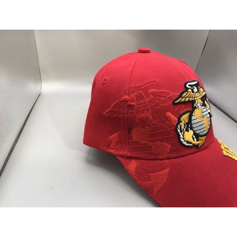 Red Marine Ball Cap 
